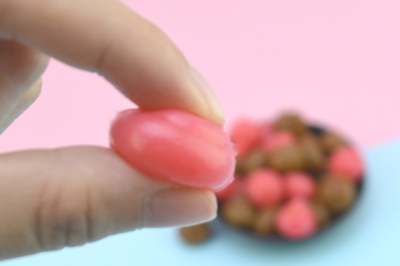 3D пупо гумми конфеты белән тутырылган 50г тартма