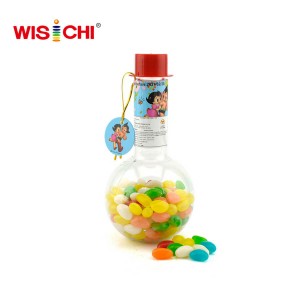 138g light bulb bottle packed assorted jelly beans