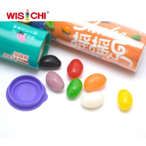 28g paper tubs packed assorted jelly beans