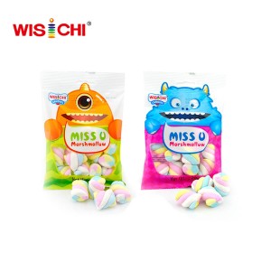 28g bag packed MISS U marshmallow