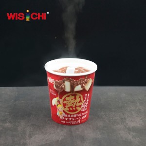 Self heating marshmallow chocolate cream founde