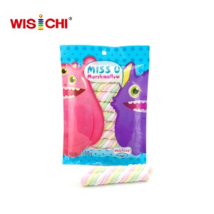 100g bag packed twist marshmallow