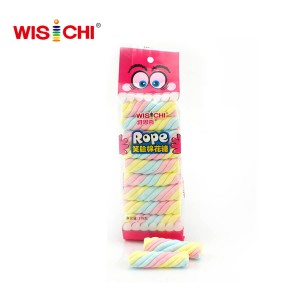 115g bag packed jam filling twist marshmallow