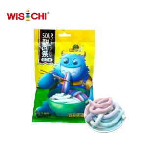 70g bag packed sour noodles marshmallow