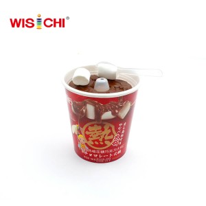 Self heating marshmallow chocolate cream founde