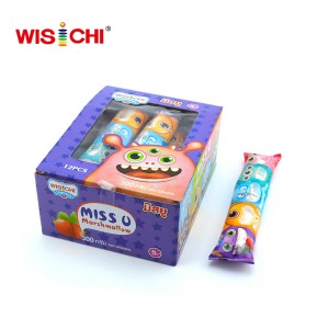 25g box packed jam filling marshmallow