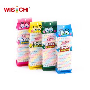 115g bag packed jam filling twist marshmallow
