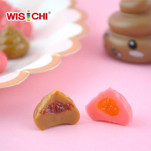 50g individual packed 3D poopoo gummy candy