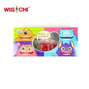 125g box packed with ten colors jelly beans