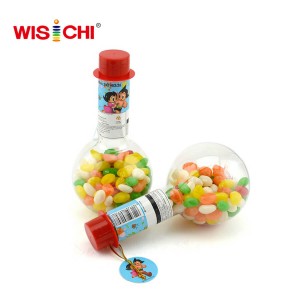 138g light bulb bottle packed assorted jelly beans